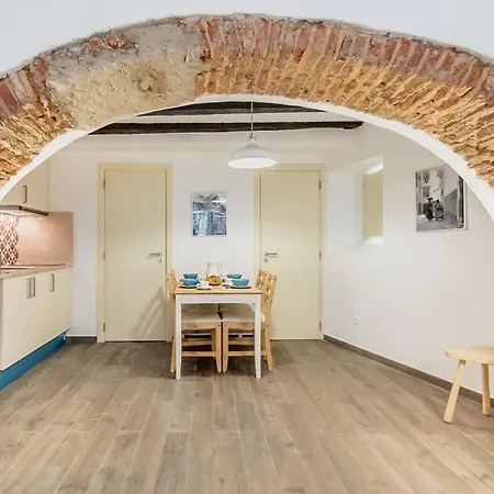 Brick Arch With Ac | Alfama * Lisboa